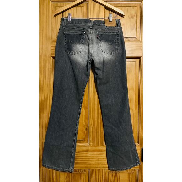VTG Women's Levi's 518 Size 9M JR Super Low Stretch Gray Bootcut - Picture 2 of 2